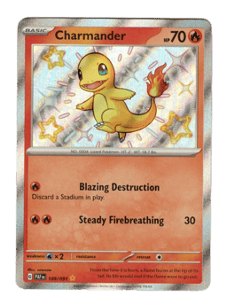2024 Charmander #109 Paldean Fates