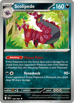 2025 Scolipede #56 Black Bolt