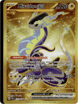 2023 Miraidon ex #253 Scarlet & Violet