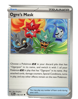 2025 Ogre's Mask #118 Prismatic Evolutions