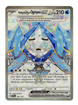 2024 Wellspring Mask Ogerpon ex #194 Twilight Masquerade