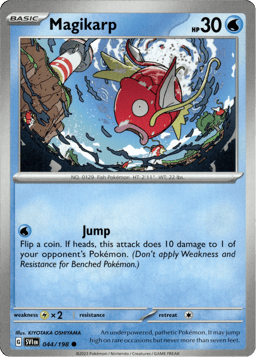 2023 Magikarp #44 Scarlet & Violet