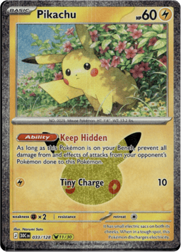 2026 Pikachu #33 30th Celebration