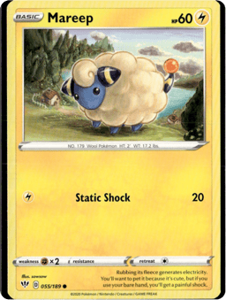 2020 Mareep #55 Darkness Ablaze