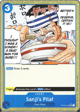 2023 Sanji's Pilaf (texturedFoil) #56 Pillars of Strength