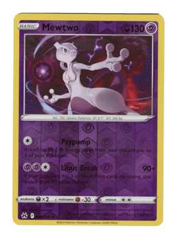 2023 Mewtwo #59 Crown Zenith