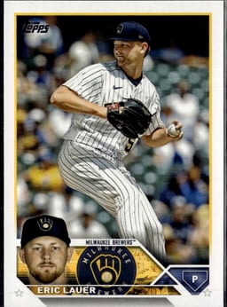 2023 Eric Lauer #109 Topps