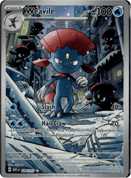 2026 Weavile #228 Ascended Heroes