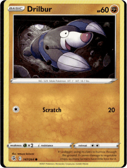 2021 Drilbur #147 Fusion Strike