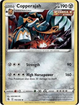 2021 Copperajah #192 Fusion Strike