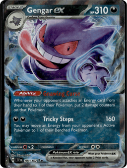 2024 Gengar ex #104 Temporal Forces