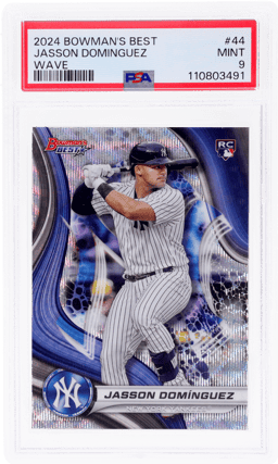 2024 Bowman's Best Wave Jasson Dominguez #44 PSA 9
