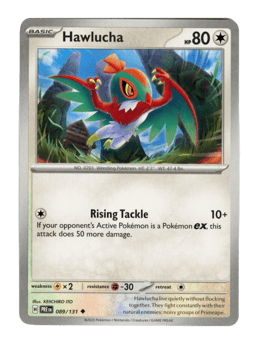 2025 Hawlucha #89 Prismatic Evolutions