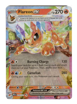 2025 Flareon ex #14 Prismatic Evolutions