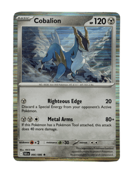 2025 Cobalion #66 Black Bolt