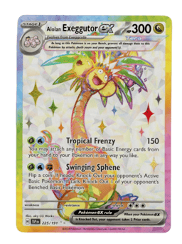 2024 Alolan Exeggutor ex #225 Surging Sparks