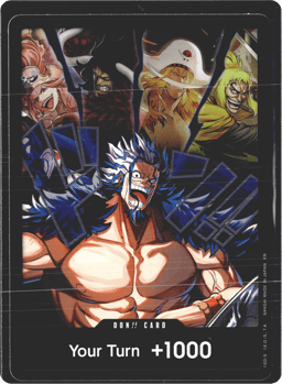 2026 DON!! Card (Alternate Art) (Rocks) #DON The World's Strongest Warriors