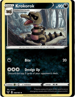 2020 Krokorok #108 Vivid Voltage