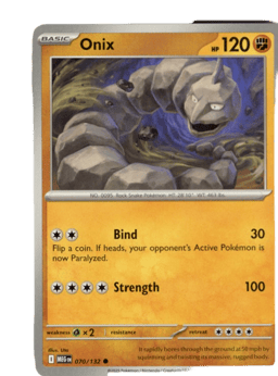 2025 Onix #70 Mega Evolution