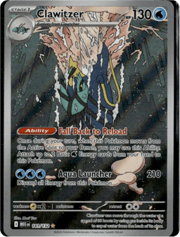 2025 Clawitzer #141 Mega Evolution