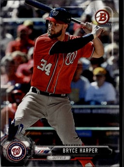 2017 Bryce Harper #3 Bowman