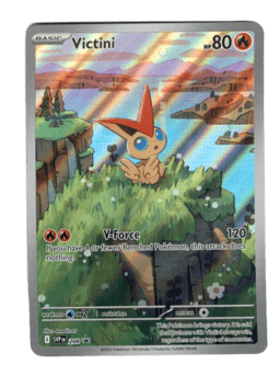 2023 Victini #208 Scarlet & Violet Black Star Promos