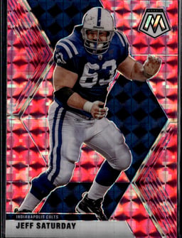 2020 Jeff Saturday #96 Mosaic