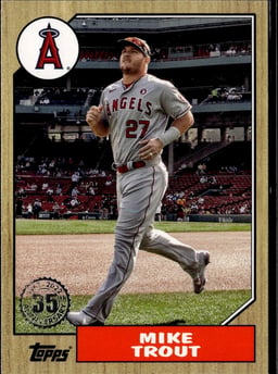 2022 Mike Trout #787 2022 Topps