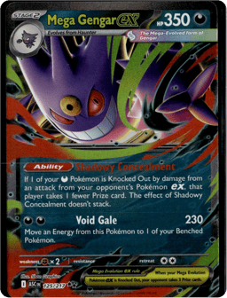 2026 Mega Gengar ex #125 Ascended Heroes