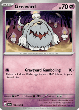 2024 Greavard #42 Paldean Fates