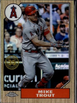 2022 Mike Trout #87BC-1 Topps Chrome