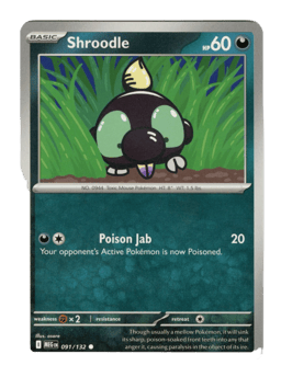 2025 Shroodle #91 Mega Evolution