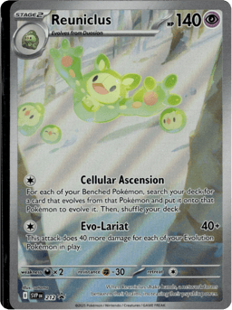 2023 Reuniclus #212 Scarlet & Violet Black Star Promos