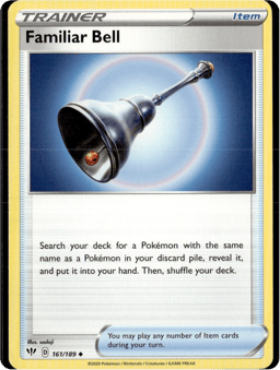 2020 Familiar Bell #161 Darkness Ablaze