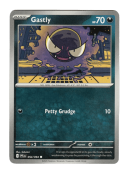 2025 Gastly #54 Phantasmal Flames
