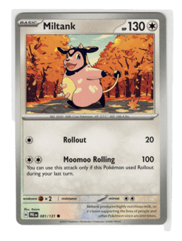 2025 Miltank #81 Prismatic Evolutions