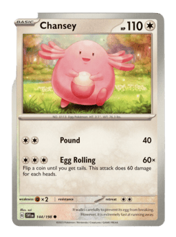 2023 Chansey #144 Scarlet & Violet