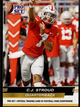 2022 C.J. Stroud #PS-02 Pro Set