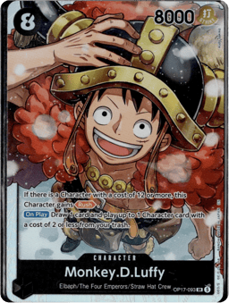 2026 Monkey.D.Luffy (foil) #93 The World's Strongest Warriors