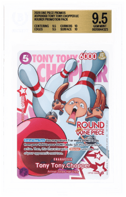 2026 One Piece Card Game Promo Round 1 Promotion Pack Tony Tony Chopper #OP09068 BGS 9.5