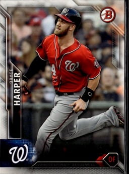 2016 Bryce Harper #100 Bowman
