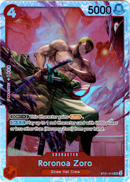 2025 Roronoa Zoro (foil) #15 EX Gear 5