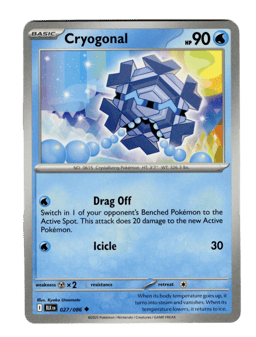 2025 Cryogonal #27 Black Bolt