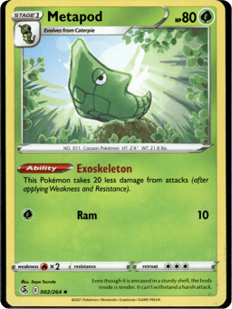 2021 Metapod #2 Fusion Strike