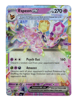 2025 Espeon ex #34 Prismatic Evolutions