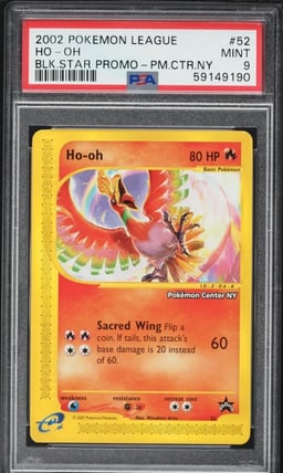 2002 Pokemon Promo Center New York Ho-Oh #52 PSA 9 MINT