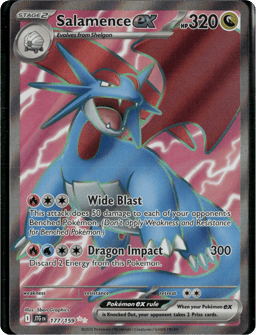 2025 Salamence ex #177 Journey Together