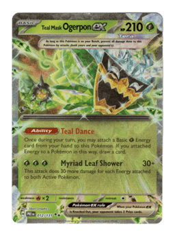 2025 Teal Mask Ogerpon ex #12 Prismatic Evolutions
