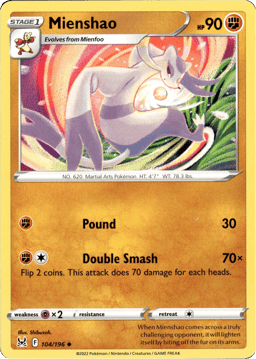 2022 Mienshao #104 Lost Origin