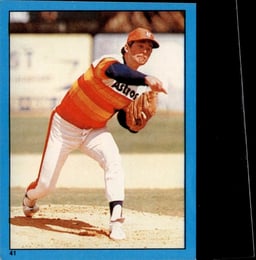 1982 Nolan Ryan #41 Topps Stickers